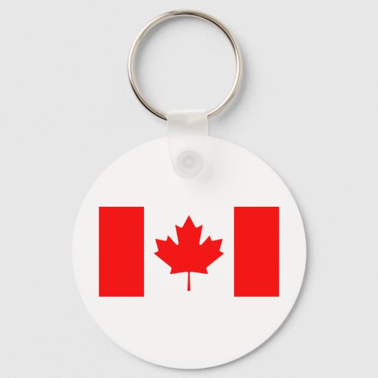 Porte-clés Drapeau du Canada (Recto)
