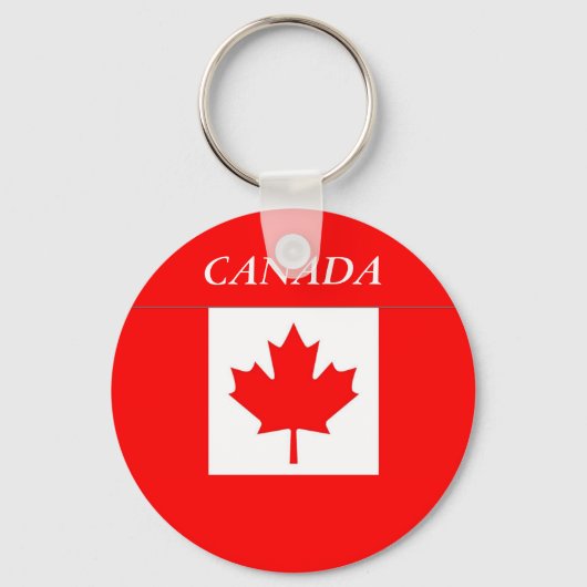 Porte-clés Drapeau du Canada (Recto)