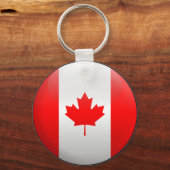 Porte-clés Drapeau du Canada (Recto)