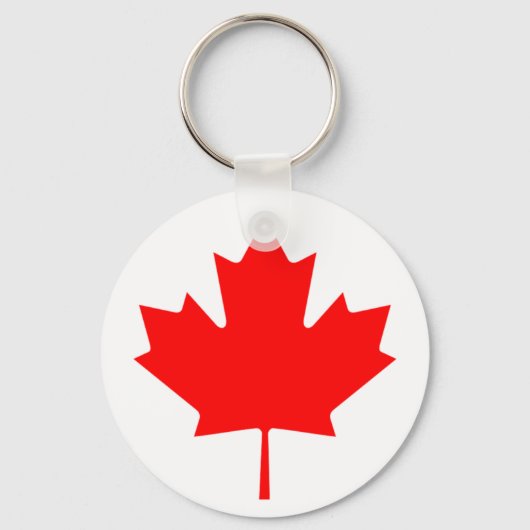 Porte-clés Drapeau du Canada (Recto)