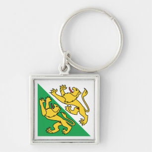 Porte-clés Drapeau du canton de Thurgau, Suisse