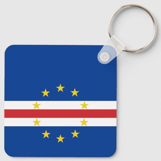 Porte-clés Drapeau du Cap-Vert (Dos)