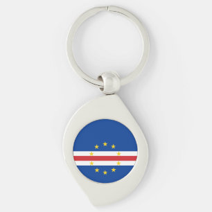 Porte-clés Drapeau du Cap-Vert