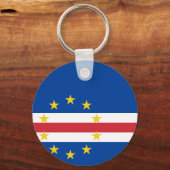 Porte-clés Drapeau du Cap-Vert (Recto)