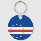 Porte-clés Drapeau du Cap-Vert (Verso)