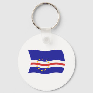 Porte-clés Drapeau du Cap-Vert