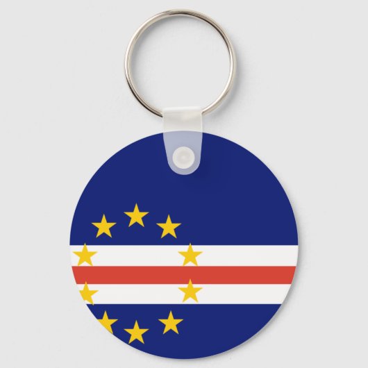 Porte-clés Drapeau du Cap-Vert (Recto)