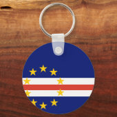 Porte-clés Drapeau du Cap-Vert (Recto)