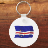 Porte-clés Drapeau du Cap-Vert (Recto)