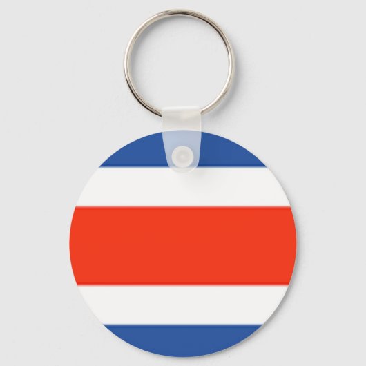 Porte-clés Drapeau du Costa Rica (Recto)
