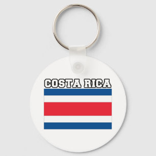 Porte-clés Drapeau du Costa Rica