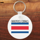 Porte-clés Drapeau du Costa Rica (Recto)