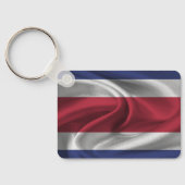 Porte-clés Drapeau du Costa Rica (Verso)