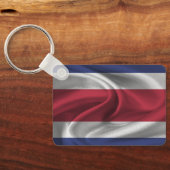 Porte-clés Drapeau du Costa Rica (Verso)