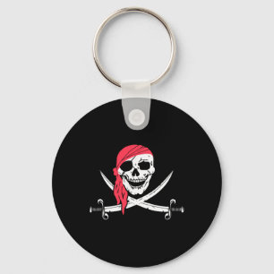 Porte-clés Drapeau Du Costume jolly roger Et Calico Jack Hall