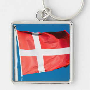 Porte-clés Drapeau du Danemark