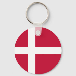 Porte-clés Drapeau du Danemark