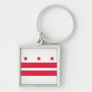 Porte-clés Drapeau du district de Columbia (USA)