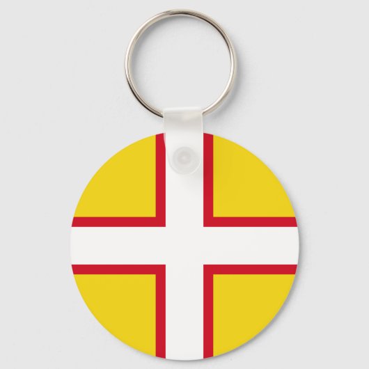 Porte-clés Drapeau du Dorset (Recto)