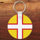 Porte-clés Drapeau du Dorset (Recto)
