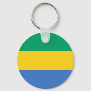 Porte-clés Drapeau du Gabon