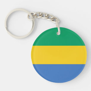 Porte-clés Drapeau du Gabon