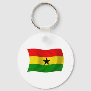 Porte-clés Drapeau du Ghana