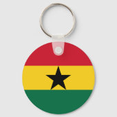 Porte-clés Drapeau du Ghana (Verso)