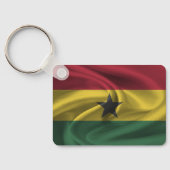 Porte-clés Drapeau du Ghana (Verso)