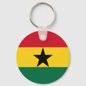 Porte-clés Drapeau du Ghana  (Verso)