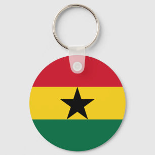 Porte-clés Drapeau du Ghana