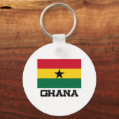 Porte-clés Drapeau du Ghana (Recto)