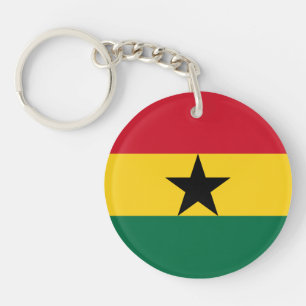 Porte-clés Drapeau du Ghana
