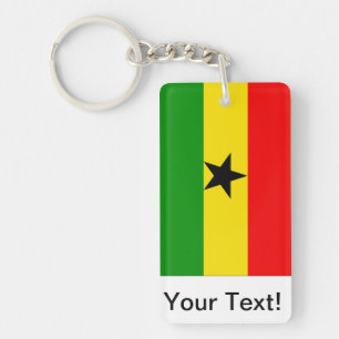 Porte-clés Drapeau du Ghana