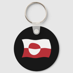 Porte-clés Drapeau du Groenland