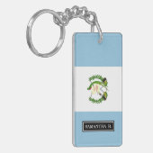 Porte-clés Drapeau du Guatamala (Devant gauche)