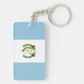 Porte-clés Drapeau du Guatamala (Dos)