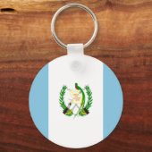 Porte-clés Drapeau du Guatemala (Recto)