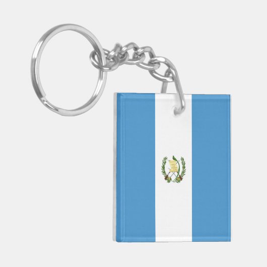 Porte-clés Drapeau du Guatemala (Devant gauche)