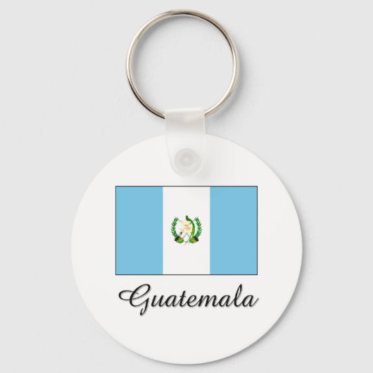 Porte-clés Drapeau du Guatemala (Recto)