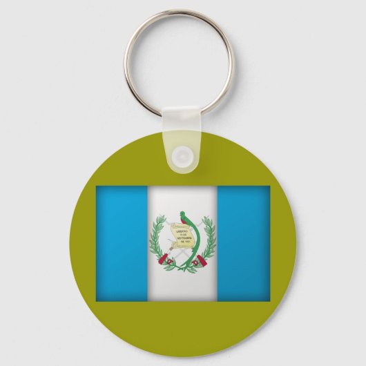 Porte-clés drapeau du guatemala (Recto)