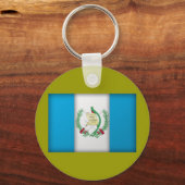 Porte-clés drapeau du guatemala (Recto)