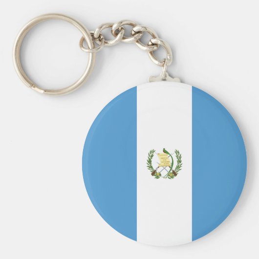 Porte-clés Drapeau du Guatemala (Devant)