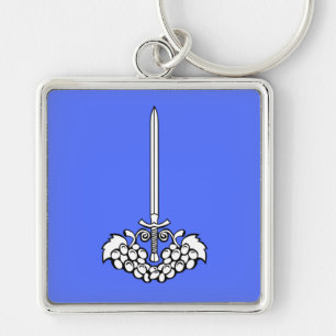 Porte-clés Drapeau du hall - Bague de clé