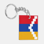 Porte-clés Drapeau du Haut-Karabagh (Devant gauche)