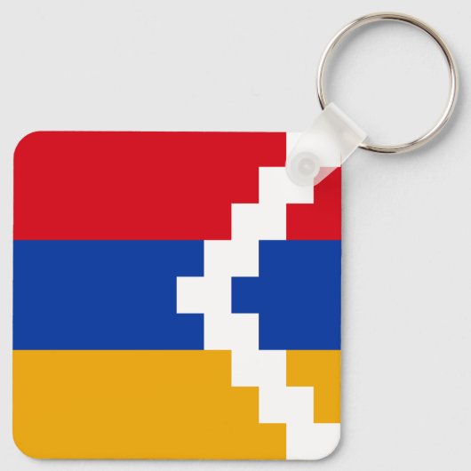 Porte-clés Drapeau du Haut-Karabakh (Dos)