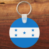 Porte-clés Drapeau du Honduras (Verso)