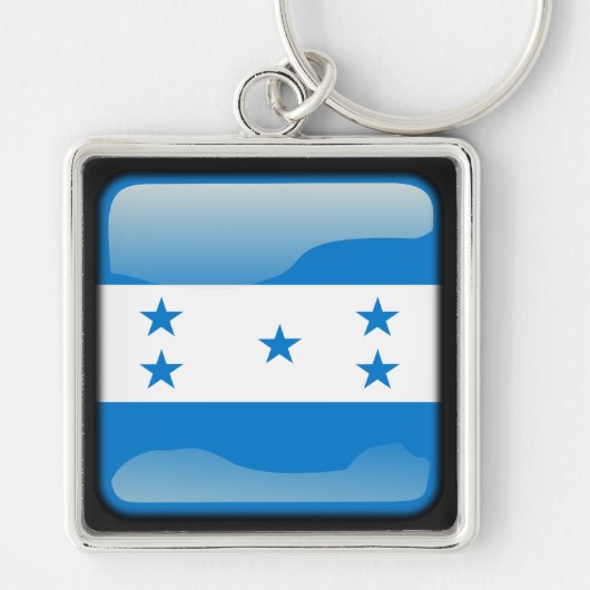 Porte-clés Drapeau du Honduras (Devant)