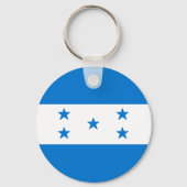 Porte-clés Drapeau du Honduras (Verso)