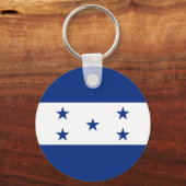 Porte-clés Drapeau du Honduras (Recto)